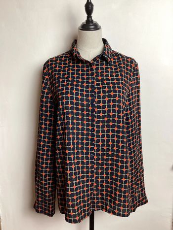 Chemise marine à motifs Lili&Lala 38