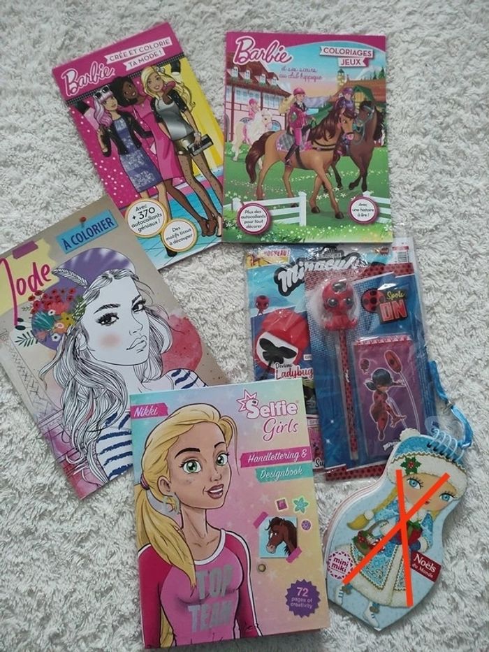 Lot de livres d'activités et magazine enfant