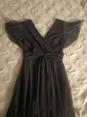 Robe longue bleue marine 