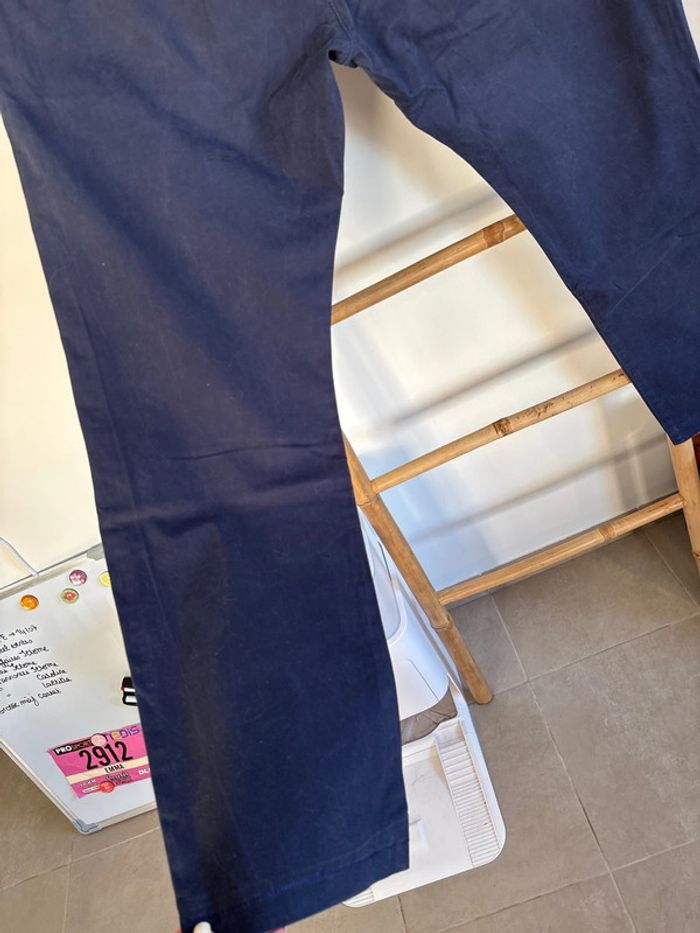 Pantalon chino bleu marine celio taille 48 - photo numéro 10
