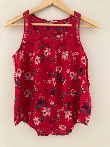 Haut fleuri Springfield