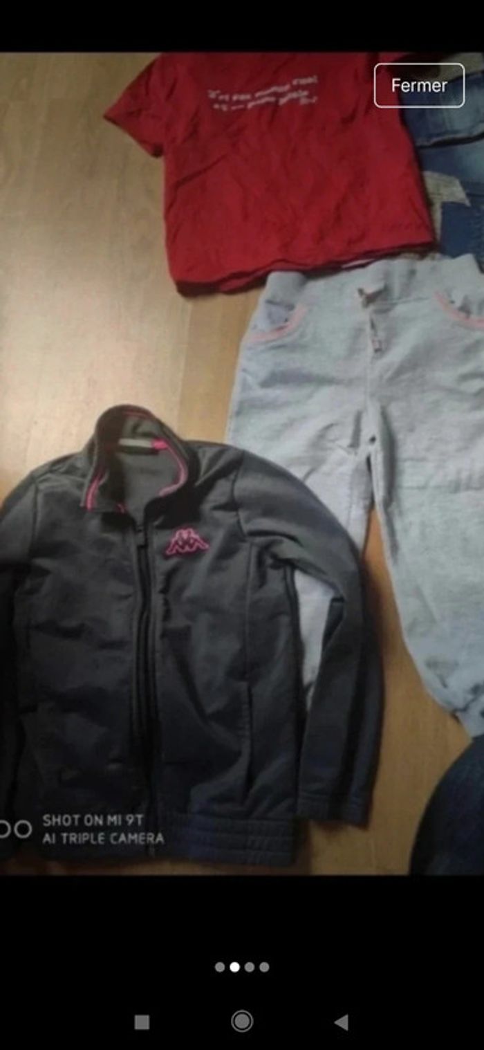 Lot fille été hauts veste 6 ans - photo numéro 2