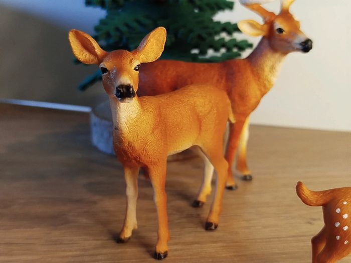 Schleich Mojo Famille cervidés figurine animal de la forêt - photo numéro 5