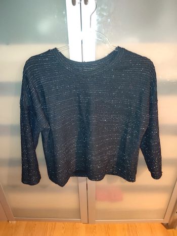 Pull fin manches trois-quarts femme taille unique