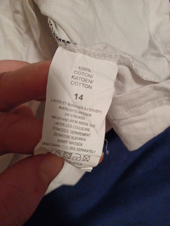 Lot 3 tee-shirts MC 14 ans - photo numéro 5