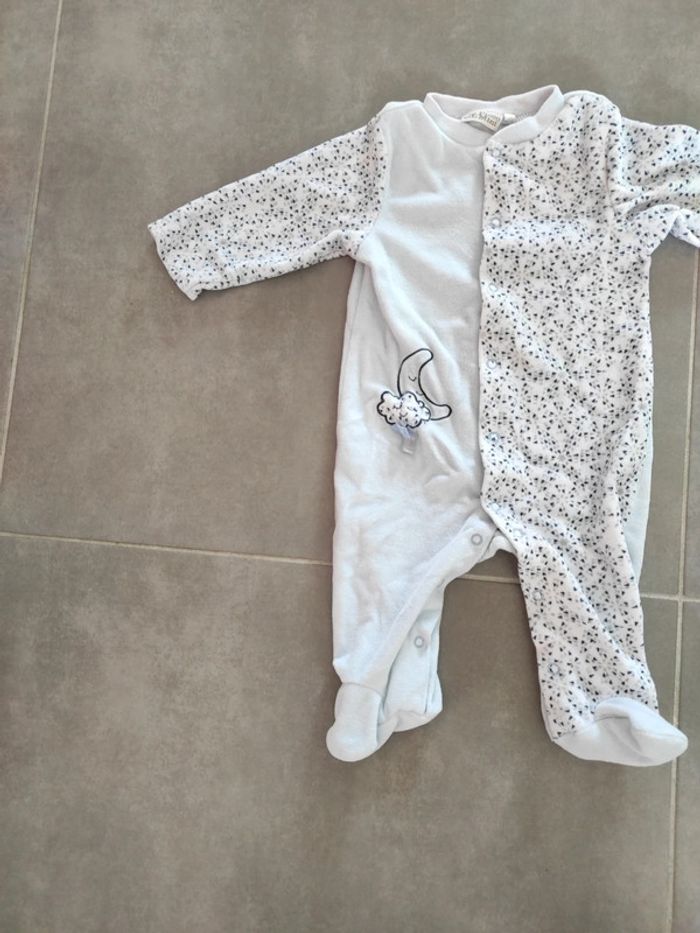 Pyjama velours 9 mois - photo numéro 3