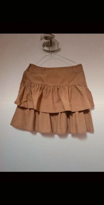 Jupe marron camaïeu taille 36