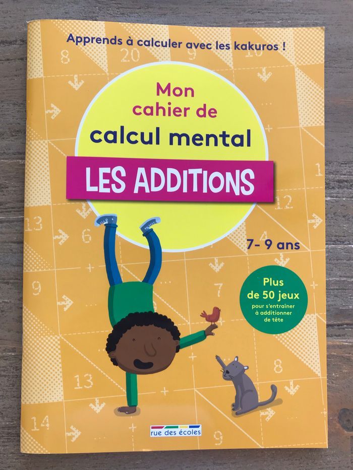 Mon cahier de calcul mental
