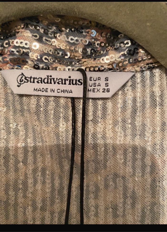 Chemise à sequins stradivarius taille S neuf - photo numéro 2