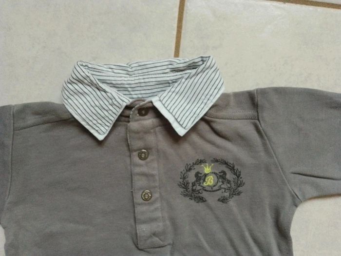 Lot 2 t-shirt garçon Berlingot 9 mois - photo numéro 6