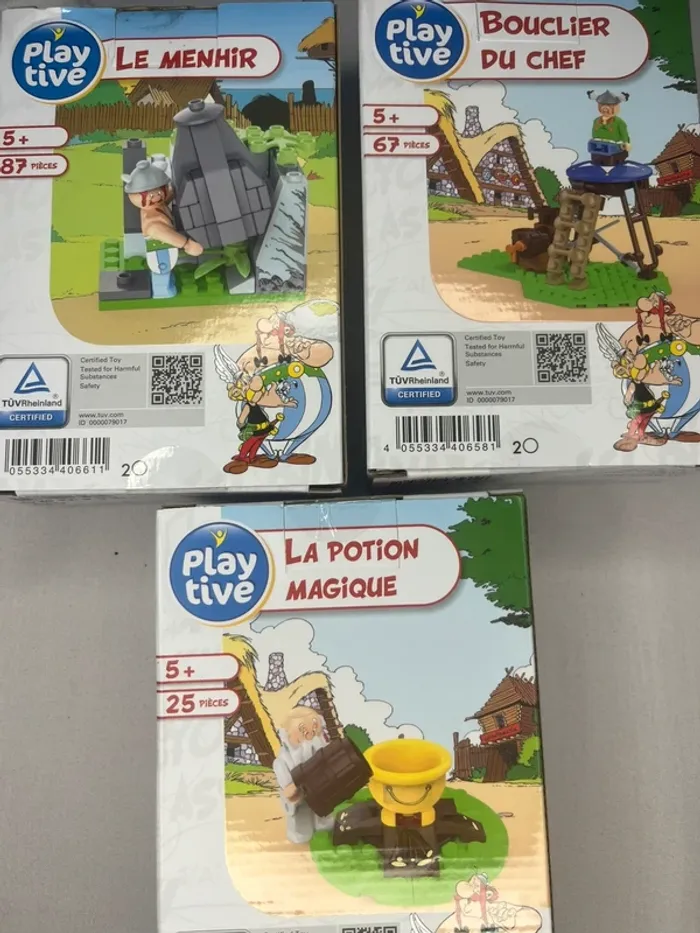 🔹 Lot de 3 jeux de construction Playtive – Inspirés d’Astérix & Obélix 🔹 - photo numéro 4