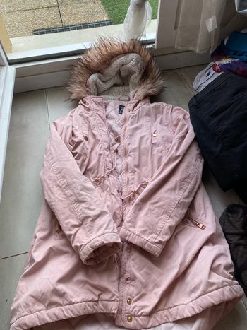 Manteau rose, taille 38