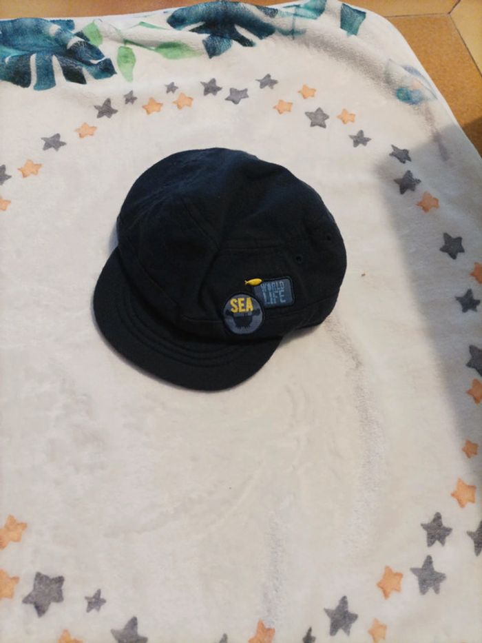 Casquette bleu marine - photo numéro 2