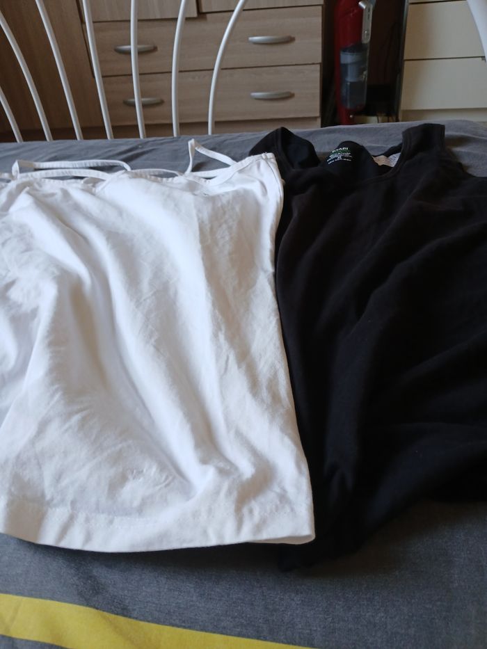 Lot Tee-shirt  noir et blanc