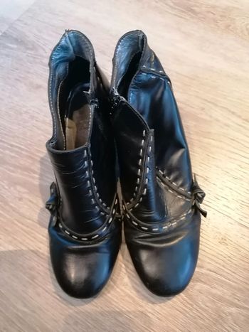 Bottines affaire de style