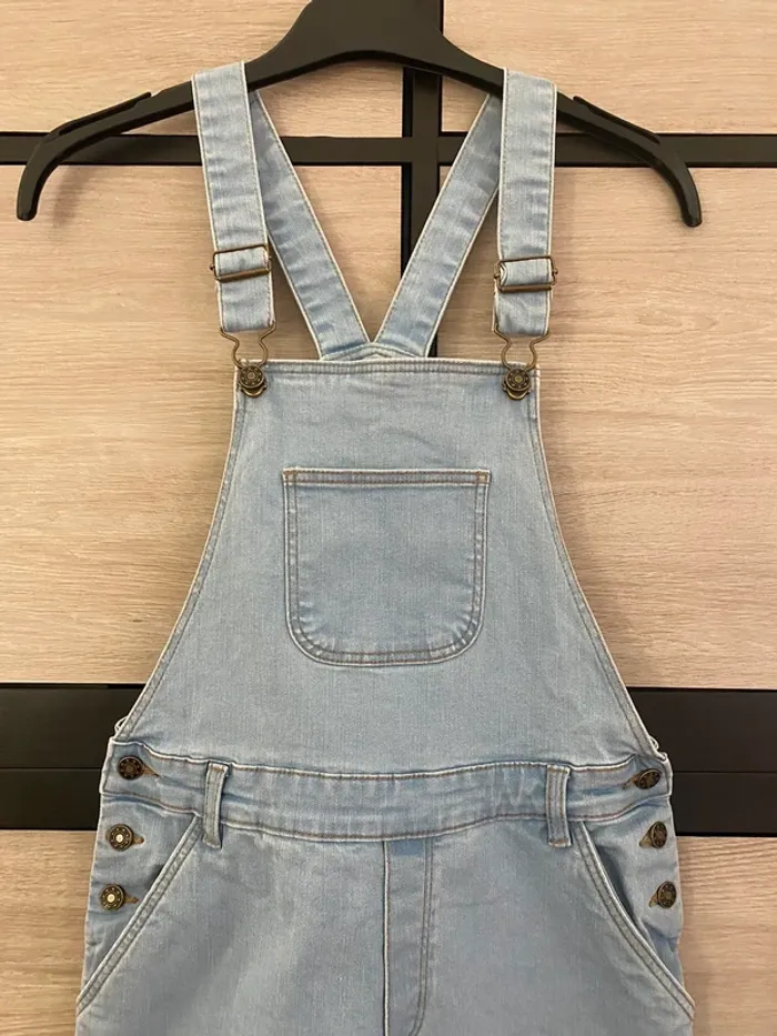Salopette jeans Monoprix Taille 12 ans - photo numéro 7