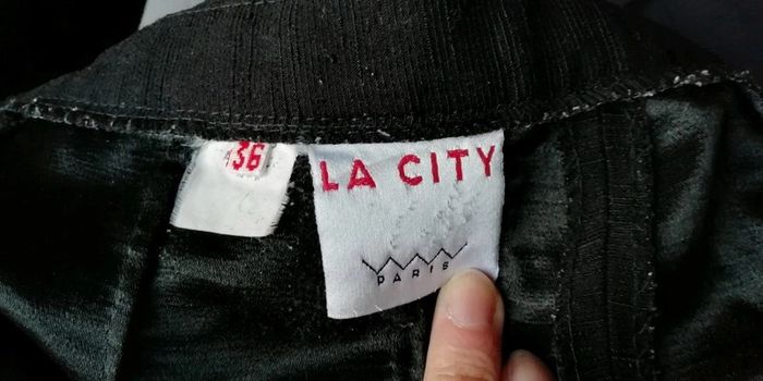Pantalon noir LA CITY - photo numéro 3
