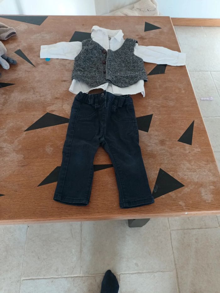 Ensemble 9 mois kiabi