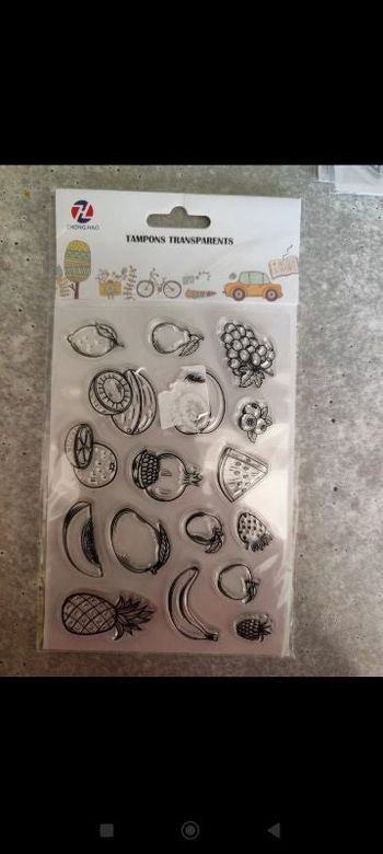 Tampon scrapbooking neuf