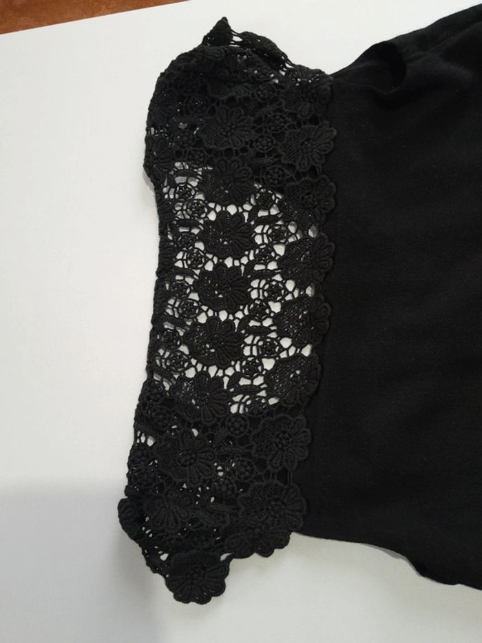Petite robe noire naf naf taille 34 - photo numéro 3