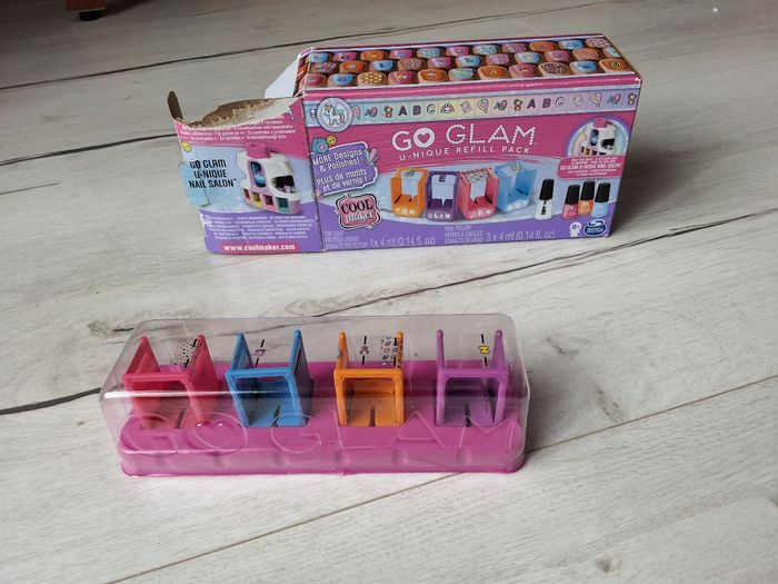 Jouet fille Go glam motifs stickers pour vernis à ongles enfant