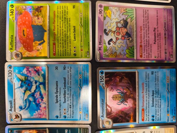 Lot cartes Pokémon série 151 holo - photo numéro 3