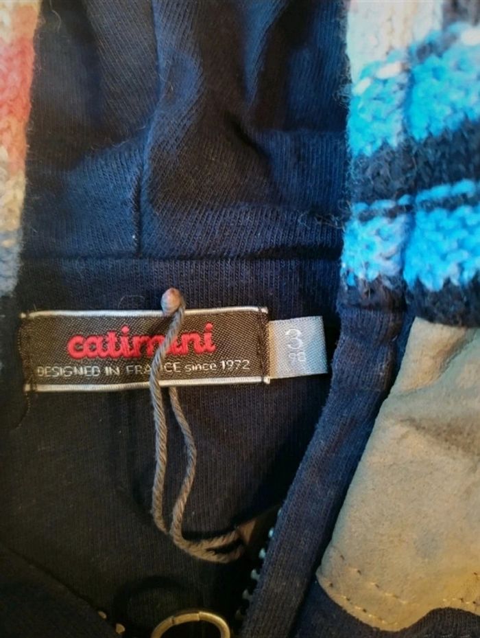 Veste / gilet très chaud catimini 2 ans - photo numéro 3