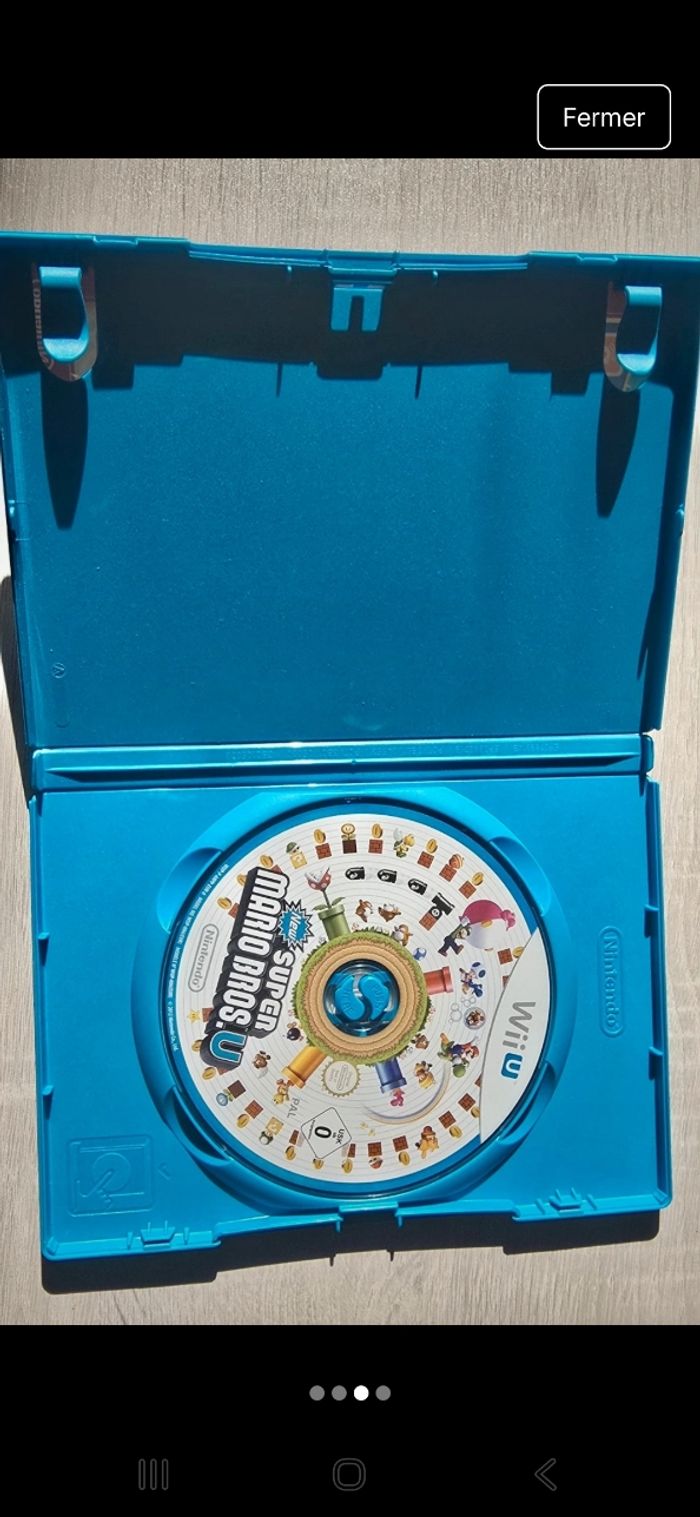 Jeu Wii U super mario Bros.U - photo numéro 3