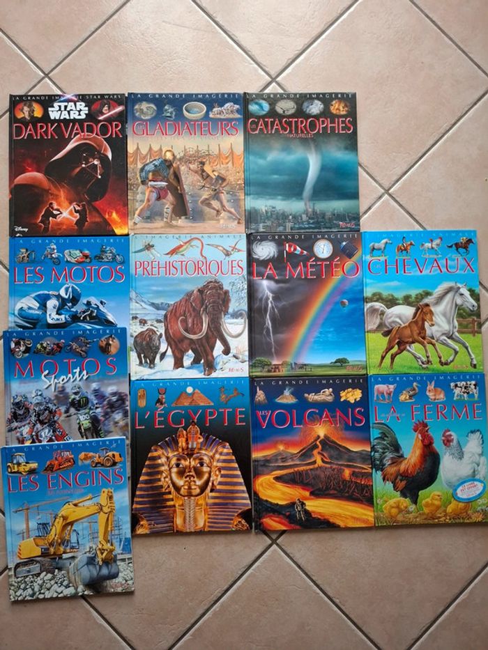 12 livres la grande imagerie unite ou lot