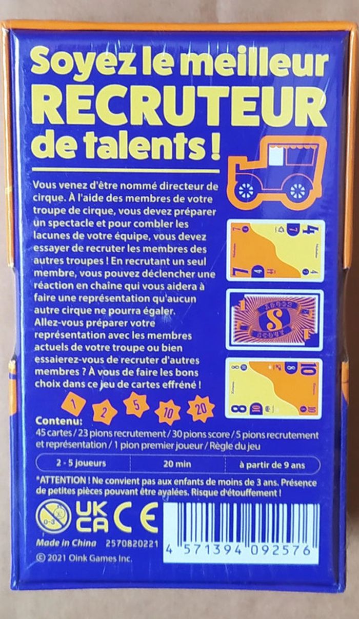 Scout - Jeu de société sous emballage - Prix Ferme - photo numéro 2