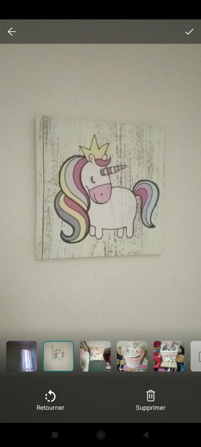 Lot décoration licorne - photo numéro 5