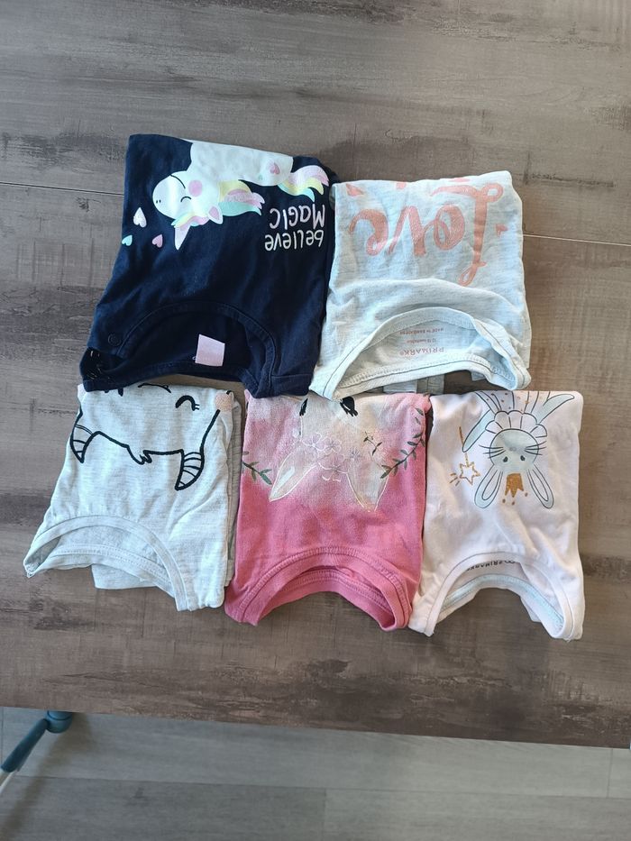 Lot tee-shirt manche longue - photo numéro 3