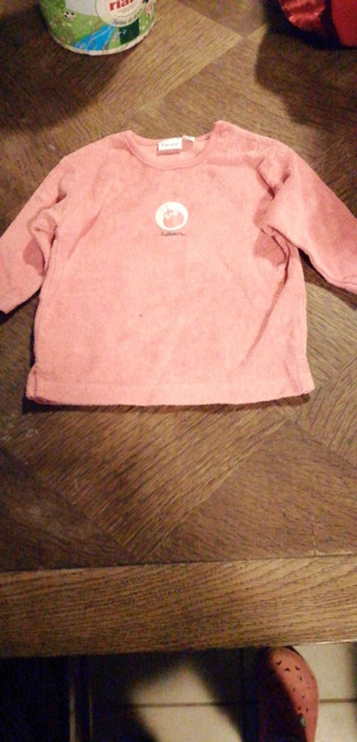 Tee shirt eponge