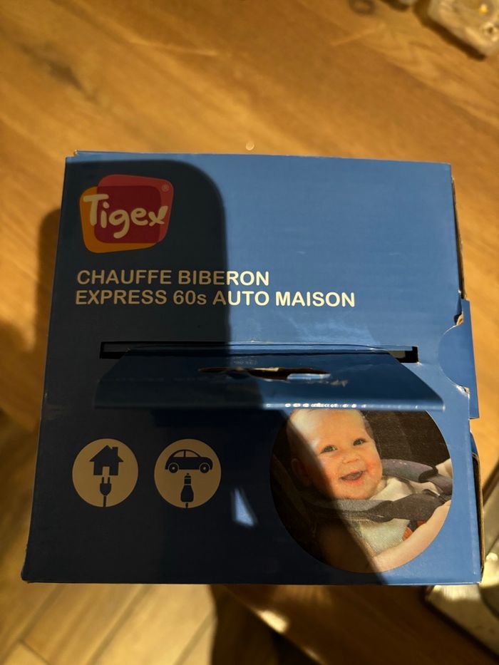 Chauffe biberon express tigex neuf jamais servi - photo numéro 5