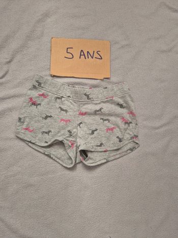 Short kiabi 5 ans