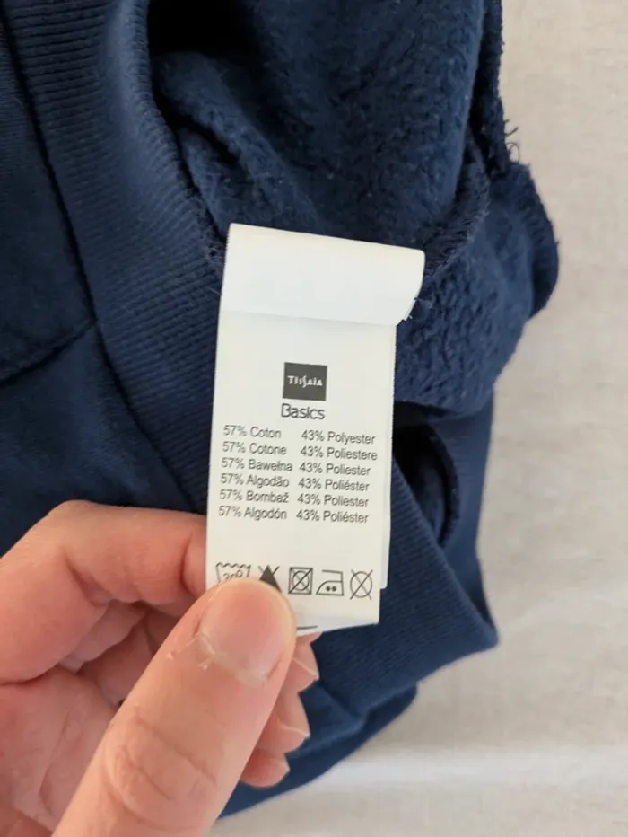 Sweat à Capuche Tissaia - 3 ans - Bleu Marine "Champion Club" Foot - photo numéro 4