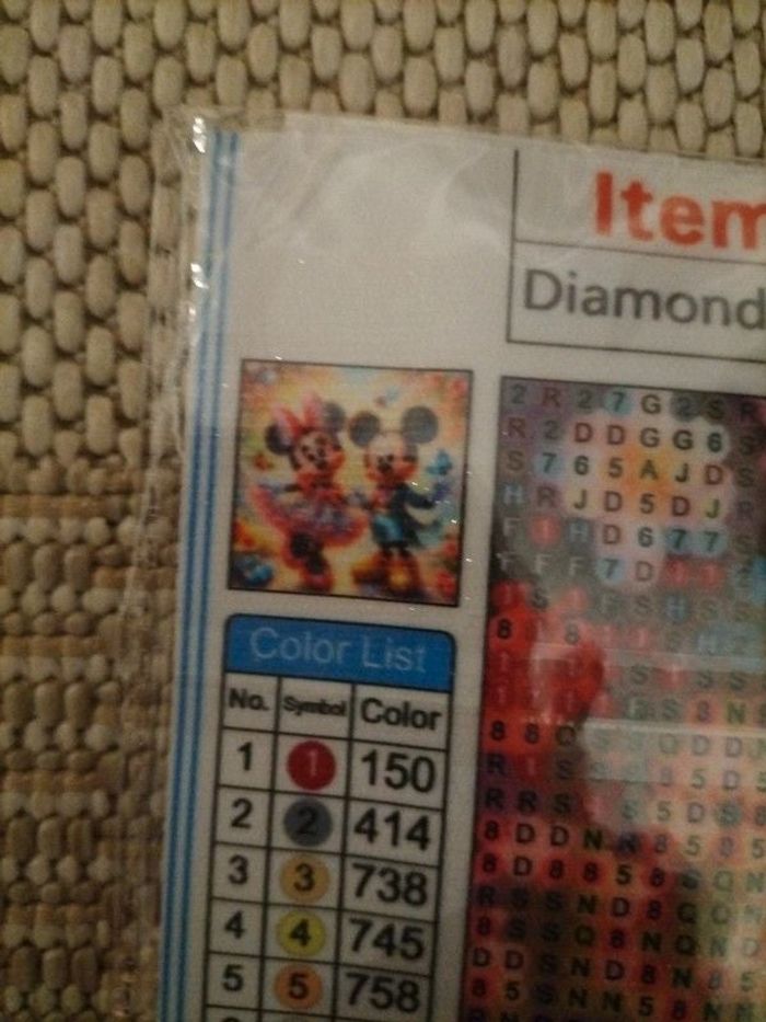 🎨Diamond Painting - Minnie et Mickey 🎨