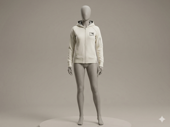 Veste en sweat bleu ciel avec capuche Taille S Domyos