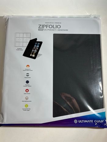 Binder Noir 480 Ultimate Guard Zipfolio Xenoskin