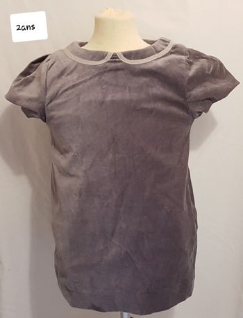 robe "château de sable " 2 ans