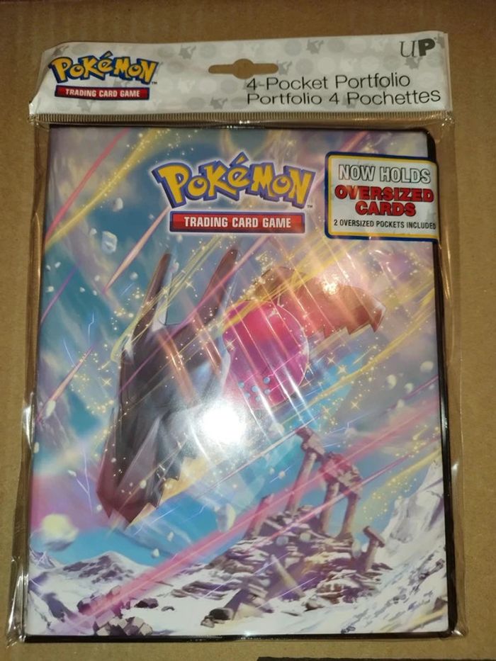 Pokemon Ultra Pro portfolio A5 80 cartes Album Classeur card farde Binder Regidrago Regieleki