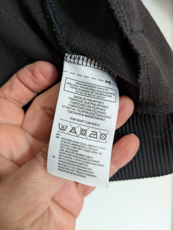 Blouson coupe vent adidas vintage 36 - photo numéro 15