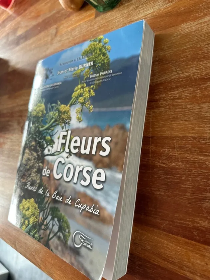 Livre Fleur de Corse, fleurs de la baie de Cupabia - photo numéro 3