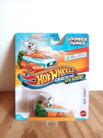 Voiture Mattel Hot Wheels Racer Verse Looney Tunes Bugs Bunny 1:64