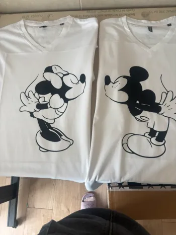 Ensemble de t shirt Mickey Minnie