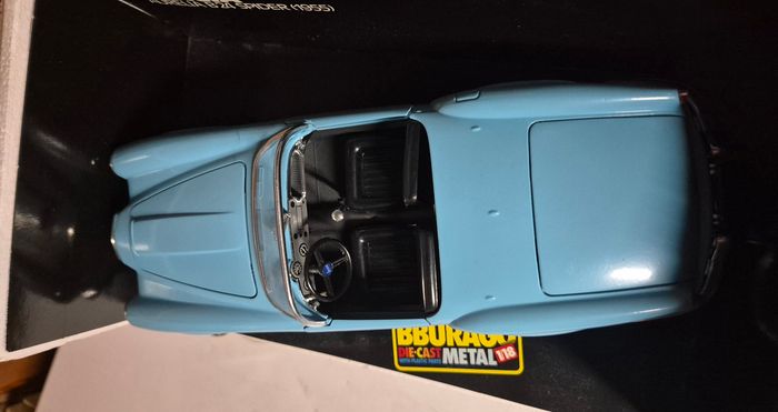 Bburago voiture Lancia Aurelia B24 spider ( 1955) 1/18 - photo numéro 7