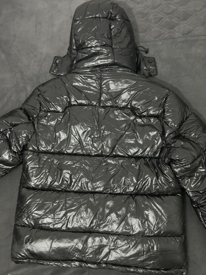 Doudoune Ralph Lauren Polo noire brillante avec capuche – Très bon état - photo numéro 6