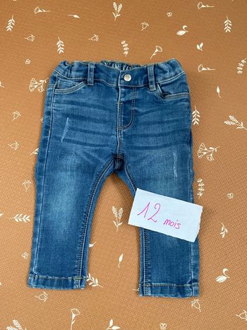 Jean 12 mois