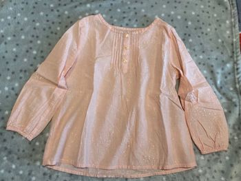 Chemise fluide pailletée 4 ans