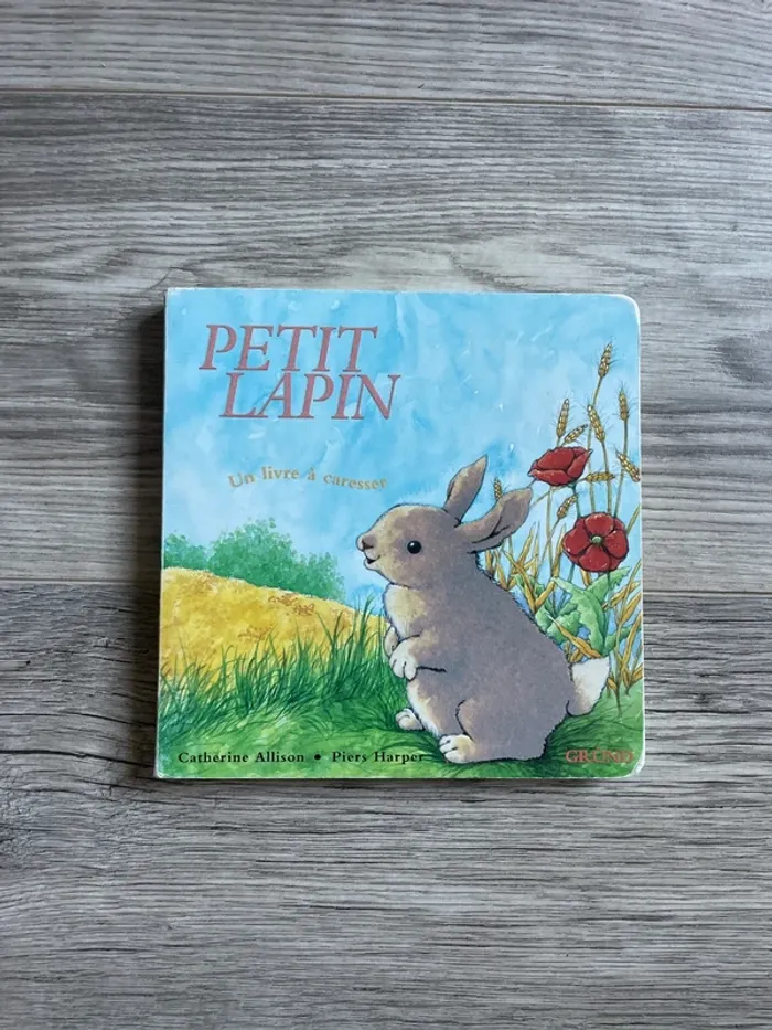 Livre à caresser Petit Lapin